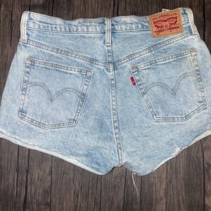Levi's Classic Light Blue Jean Shorts
